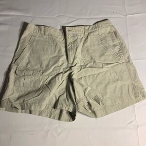 Columbia Light Beige Women's Utility Shorts